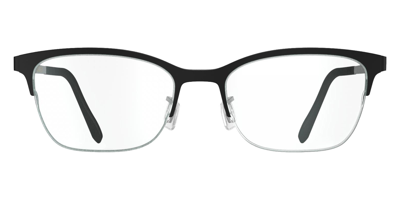 Blackfin® MADELINE Eyeglasses BLF MADELINE OP 1741 52 - Matt Black/Silk White