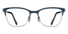 Blackfin® MADELINE Eyeglasses BLF MADELINE OP 1863 52 - Shadow Dark Blue/Polar Light Blue