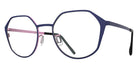 Blackfin® MARIN BLF MARIN VELVET PURPLE/AURORA PINK 1897 53 Eyeglasses - VELVET PURPLE/AURORA PINK 1897