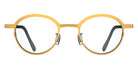 Blackfin® MERCER Eyeglasses BLF MERCER OP 1924 45 - Ochre Yellow/Black Ink
