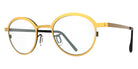 Blackfin® MERCER Eyeglasses BLF MERCER OP 1924 45 - Ochre Yellow/Black Ink