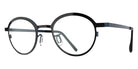 Blackfin® MERCER Eyeglasses BLF MERCER OP 1971 45 - Shiny Black Gold/Shadow Dark Blue