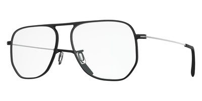 Blackfin® MONTECITO Eyeglasses - BLACKFIN BLACK/SATIN SILVER 1852 