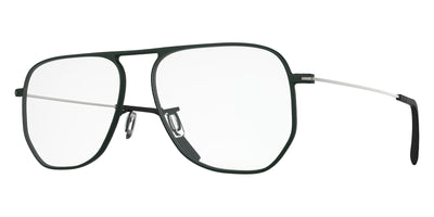 Blackfin® MONTECITO Eyeglasses - HUNTER GREEN/BRUSHED SILVER 1707 