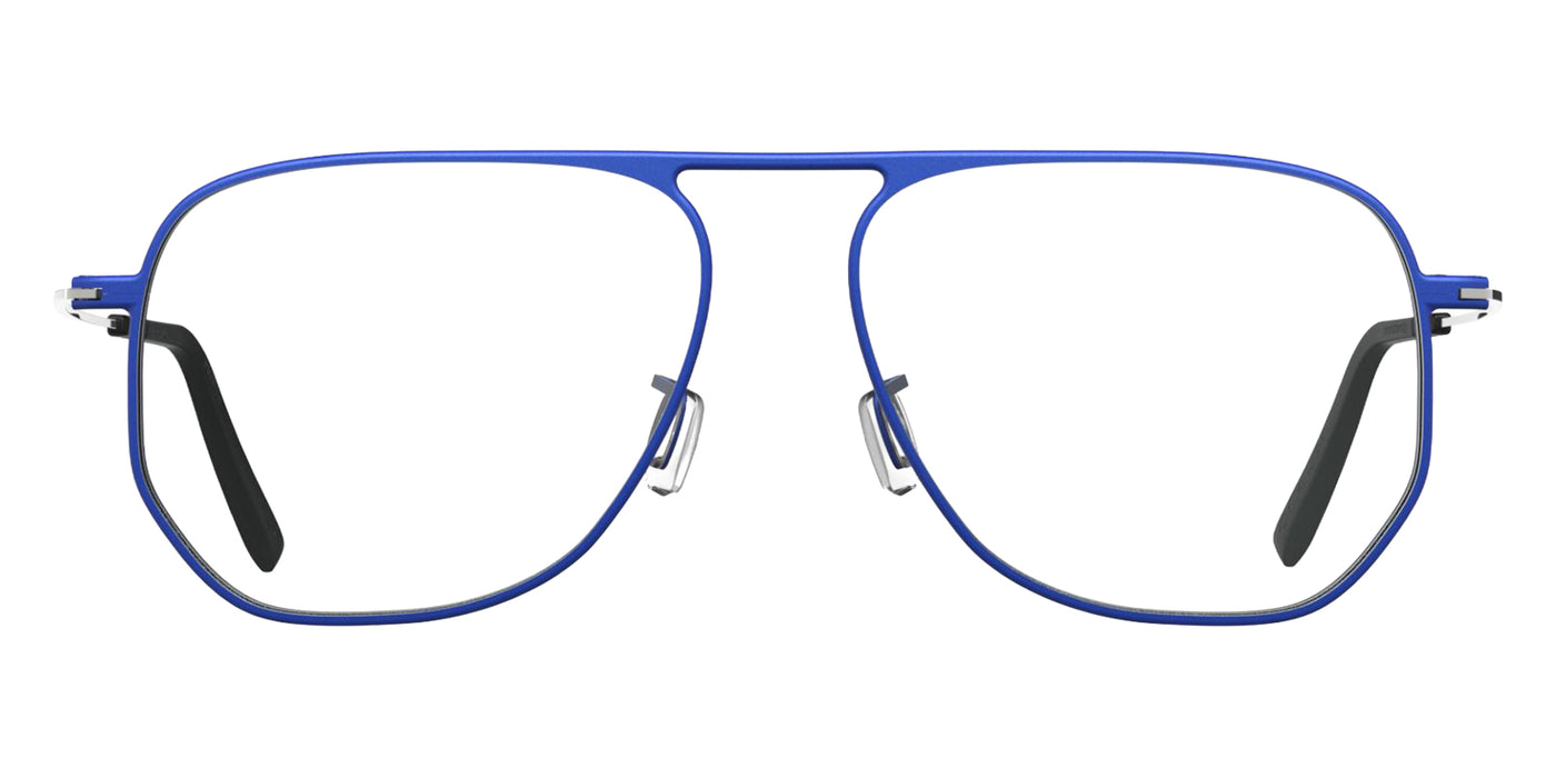 Blackfin® MONTECITO Eyeglasses - OLYMPIC BLUE/ SHINY SILVER 1704 
