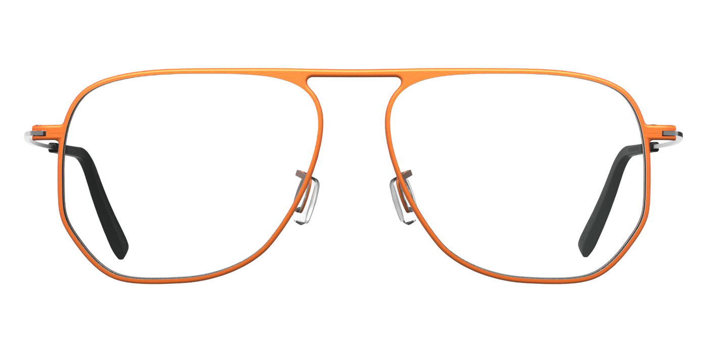 Blackfin® MONTECITO Eyeglasses - SPACE ORANGE/SATIN SILVER 1882 
