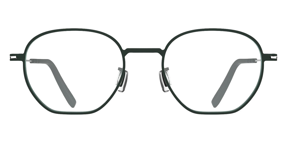 Blackfin® NILES Eyeglasses BLF NILES OP 1982 48 - Hunter Green/Shiny Silver