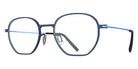 Blackfin® NILES Eyeglasses BLF NILES OP 1983 48 - Galaxy Blue/Oxide Blue