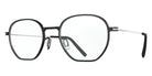 Blackfin® NILES Eyeglasses BLF NILES OP 1986 48 - Brushed Black/Shiny Silver