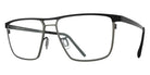 Blackfin® OCEANCREST Eyeglasses - BLACKFIN BLACK/GUNMETAL GRAY 1658 