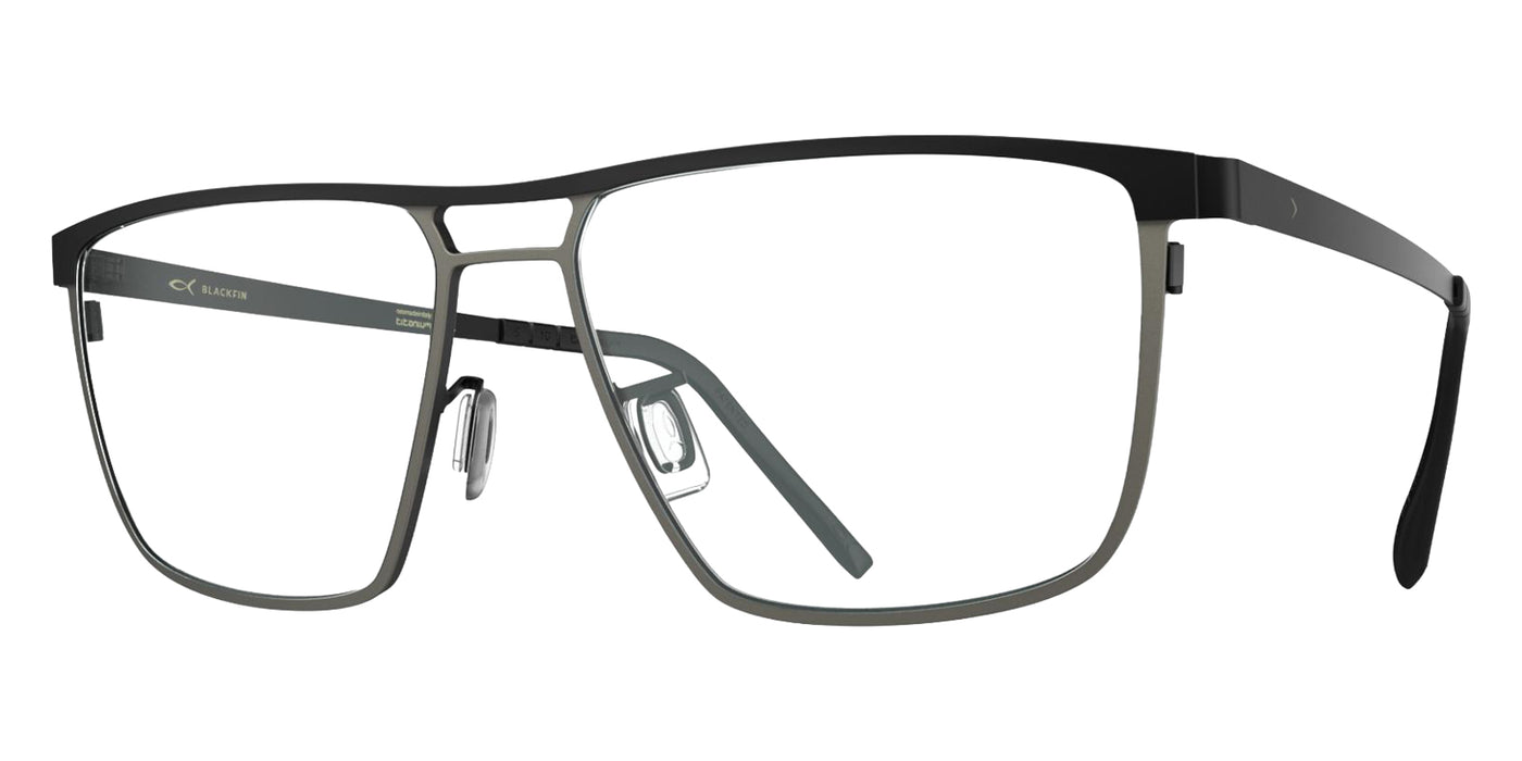 Blackfin® OCEANCREST Eyeglasses - BLACKFIN BLACK/GUNMETAL GRAY 1658 