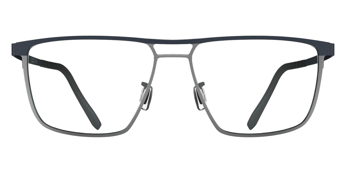 Blackfin® OCEANCREST Eyeglasses - STORM NAVY BLUE/SATIN SILVER 1766 