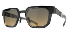 Blackfin® PROMETHEUS Sunglasses BLF PROMETHEUS Sun 1950 51 - Obsidian Black Gold Titanium Frame/Ruthenium Details/Warm Grey-Golden Beige Radiant Lenses