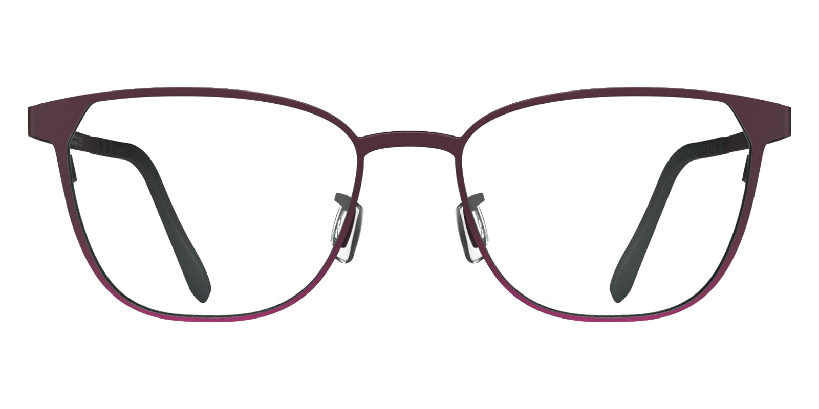 Blackfin® ROSLYN Eyeglasses - DAMASCUS BURGUNDY/ORCHID PINK 1871 