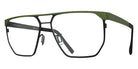 Blackfin® SANDPOINT BLF SANDPOINT ARMY DARK GREEN/BLACKFIN BLACK 1919 58 Eyeglasses - ARMY DARK GREEN/BLACKFIN BLACK 1919