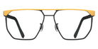 Blackfin® SANDPOINT BLF SANDPOINT OCHRE YELLOW/LAVA GRAY 1918 58 Eyeglasses - OCHRE YELLOW/LAVA GRAY 1918
