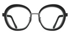 Blackfin® SANDY HOOK BLF SANDY HOOK BLACKFIN BLACK/SATIN SILVER 1462 53 Eyeglasses - BLACKFIN BLACK/SATIN SILVER 1462