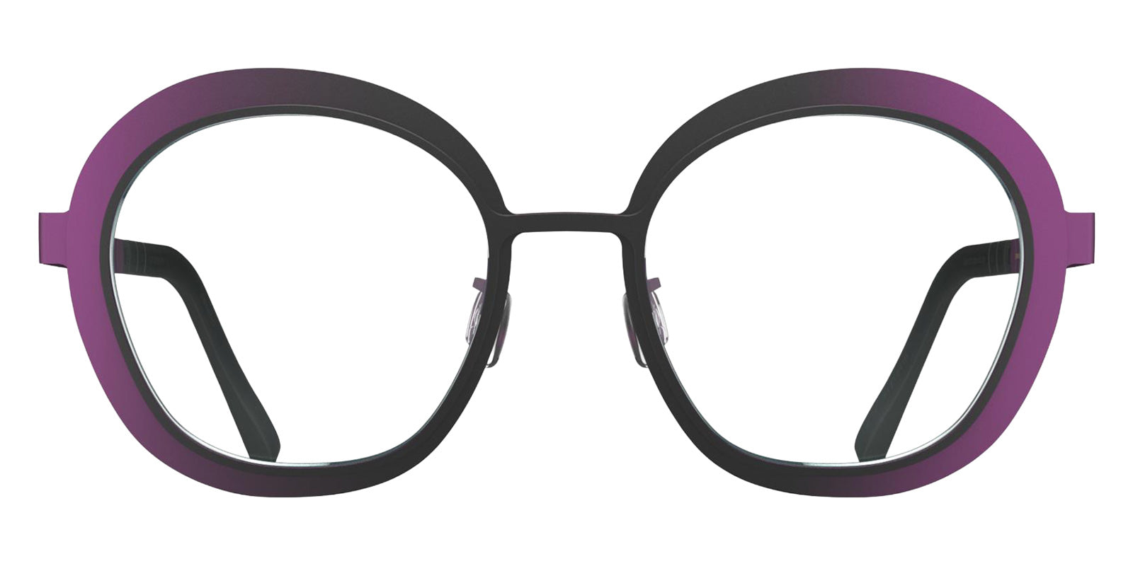 Blackfin® SANDY HOOK BLF SANDY HOOK PLUM PURPLE/LAVA GRAY 1947 53 Eyeglasses - PLUM PURPLE/LAVA GRAY 1947