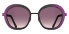 Blackfin® SANDY HOOK BLF SANDY HOOK PLUM PURPLE/LAVA GRAY/R030 1947 53 Sunglasses - PLUM PURPLE/LAVA GRAY/R030 1947