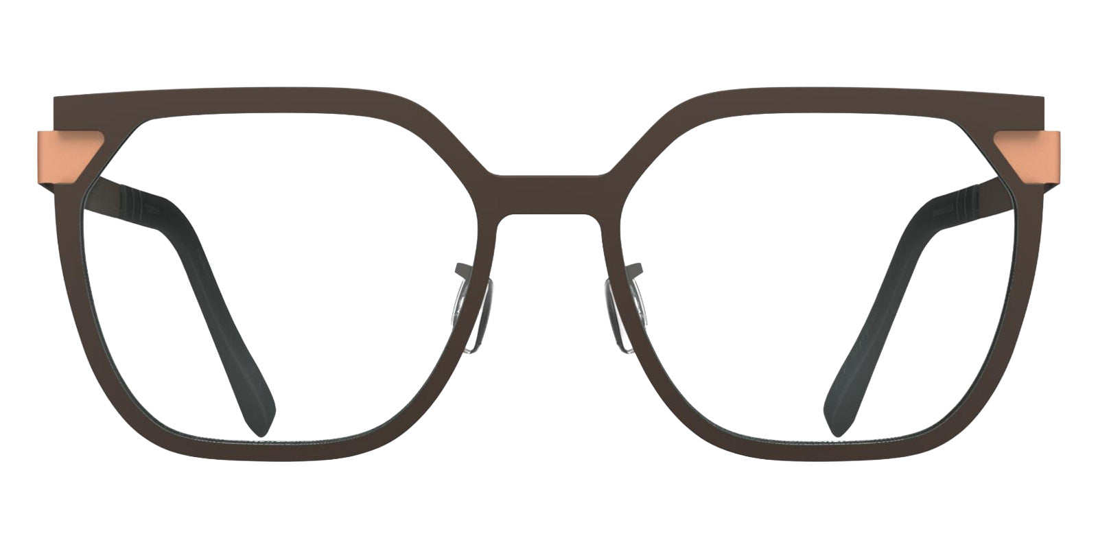 Blackfin® SANIBEL BLF SANIBEL COIN COPPER/NUT DARK BROWN 1904 55 Eyeglasses - COIN COPPER/NUT DARK BROWN 1904
