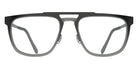 Blackfin® TUCKER Eyeglasses BLF TUCKER OP 1988 54 - Shiny Black Gold/Cosmic Gray
