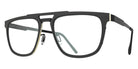 Blackfin® TUCKER Eyeglasses BLF TUCKER OP 1989 54 - Blackfin Black/Shiny Light Gold