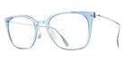 Blackfin® VITRA F1-D1 Eyeglasses BLF VITRA F1-D1 OP 19281788 50 - Shiny Sky Blue/Shiny Silver