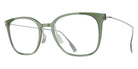 Blackfin® VITRA F1-D1 Eyeglasses BLF VITRA F1-D1 OP 19301942 50 - Shiny Cedar Green/Brushed Silver