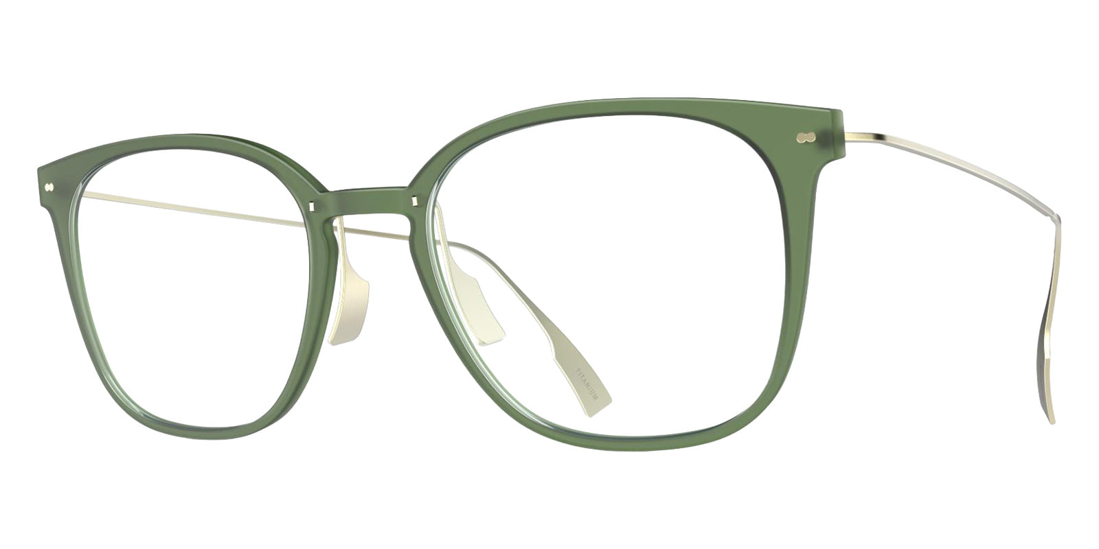 Blackfin® VITRA F1-D1 Eyeglasses BLF VITRA F1-D1 OP 19311777 50 - Matte Cedar Green/Brushed Light Gold