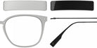 Blackfin® VITRA F1-D1 Eyeglasses BLF VITRA F1-D1 OP 19331793 50 - Matte Driftwood Gray/Shiny Black Gold