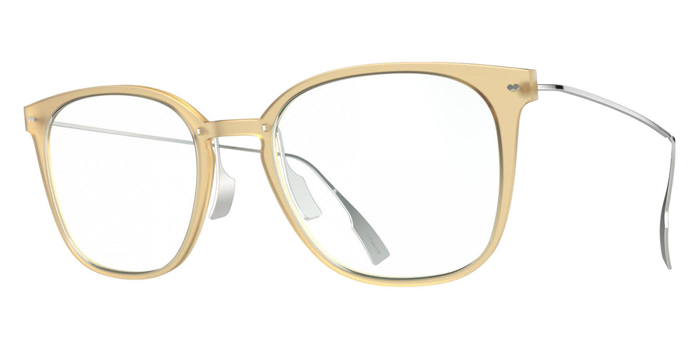 Blackfin® VITRA F1-D1 Eyeglasses BLF VITRA F1-D1 OP 19371788 50 - Matte Honey Gold/Shiny Silver