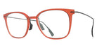 Blackfin® VITRA F1-D1 Eyeglasses BLF VITRA F1-D1 OP 19391793 50 - Matte Mandarin Red/Shiny Black Gold