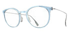 Blackfin® VITRA F2-D1 Eyeglasses BLF VITRA F2-D1 OP 19281942 48 - Shiny Sky Blue/Brushed Silver