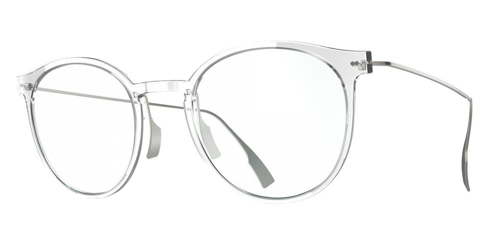 Blackfin® VITRA F2-D1 Eyeglasses BLF VITRA F2-D1 OP 19341942 48 - Shiny Crystal/Brushed Silver