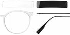 Blackfin® VITRA F2-D1 Eyeglasses BLF VITRA F2-D1 OP 19351793 48 - Matte Crystal/Shiny Black Gold