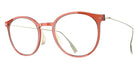 Blackfin® VITRA F2-D1 Eyeglasses BLF VITRA F2-D1 OP 19381777 48 - Shiny Mandarin Red/Brushed Light Gold