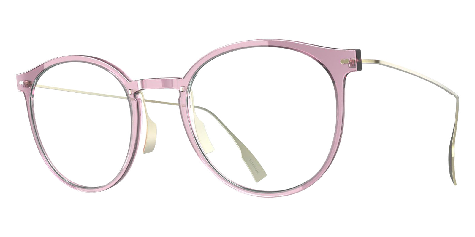 Blackfin® VITRA F2-D1 Eyeglasses BLF VITRA F2-D1 OP 19401777 48 - Shiny Prism Pink/Brushed Light Gold
