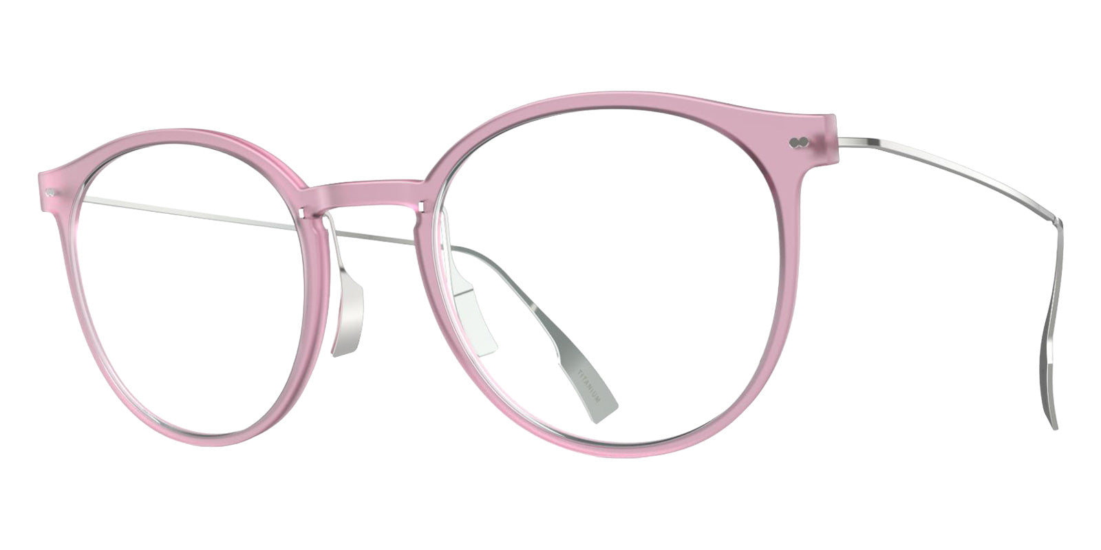 Blackfin® VITRA F2-D1 Eyeglasses BLF VITRA F2-D1 OP 19411788 48 - Matte Prism Pink/Shiny Silver