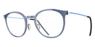Blackfin® VITRA F2-D2 Eyeglasses BLF VITRA F2-D2 OP 19261797 48 - Shiny Classic Blue/Oxide Blue