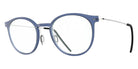 Blackfin® VITRA F2-D2 Eyeglasses BLF VITRA F2-D2 OP 19271788 48 - Matte Classic Blue/Shiny Silver