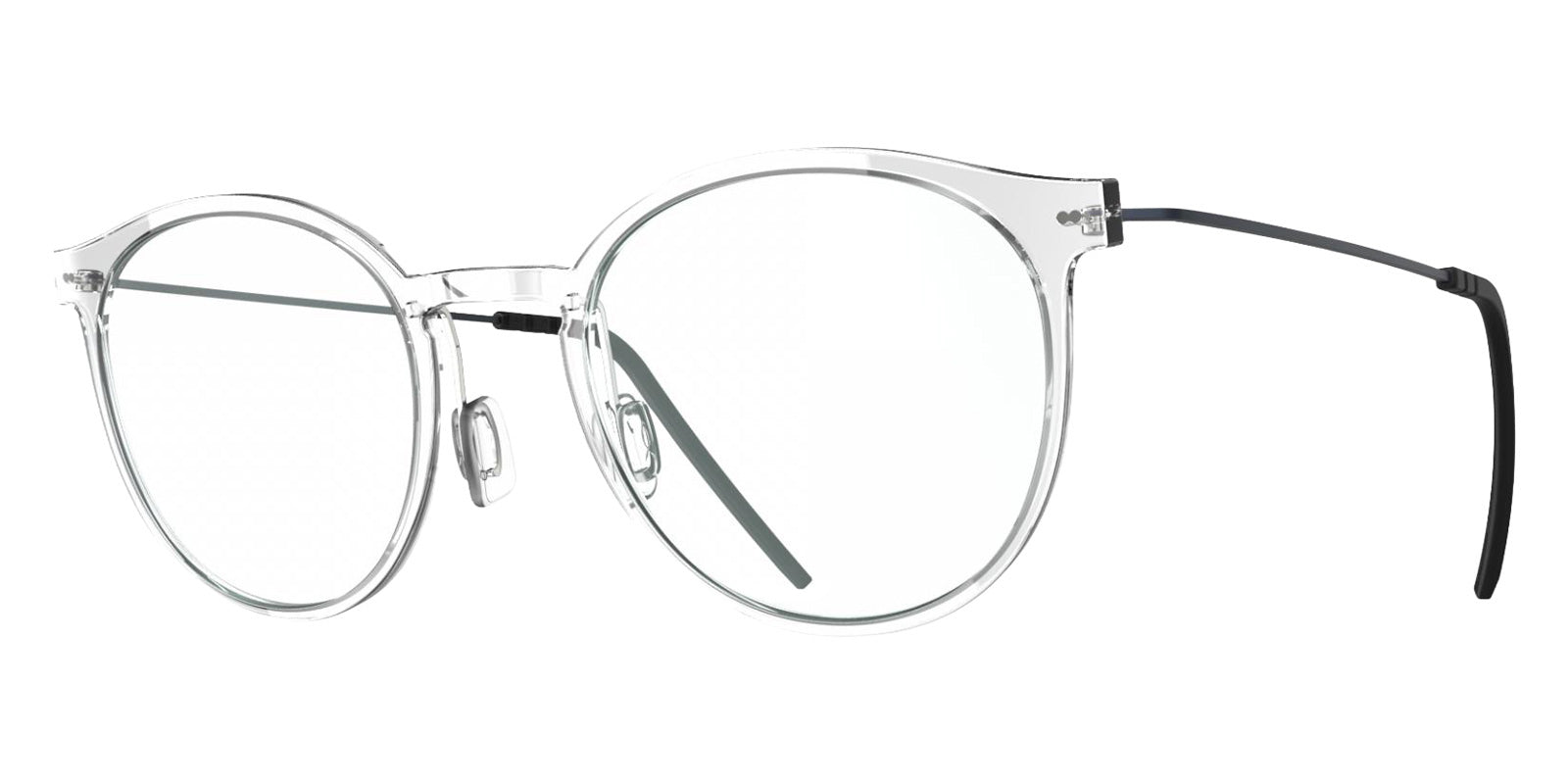 Blackfin® VITRA F2-D2 Eyeglasses BLF VITRA F2-D2 OP 19341792 48 - Shiny Crystal/Storm Navy Blue
