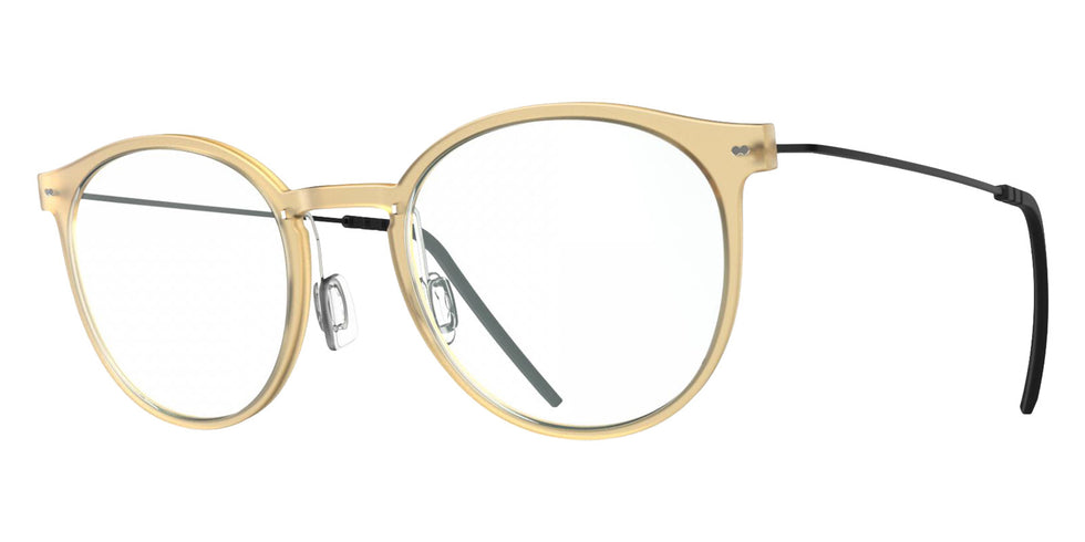Blackfin® VITRA F2-D2 Eyeglasses BLF VITRA F2-D2 OP 19371814 48 - Matte Honey Gold/Blackfin Black
