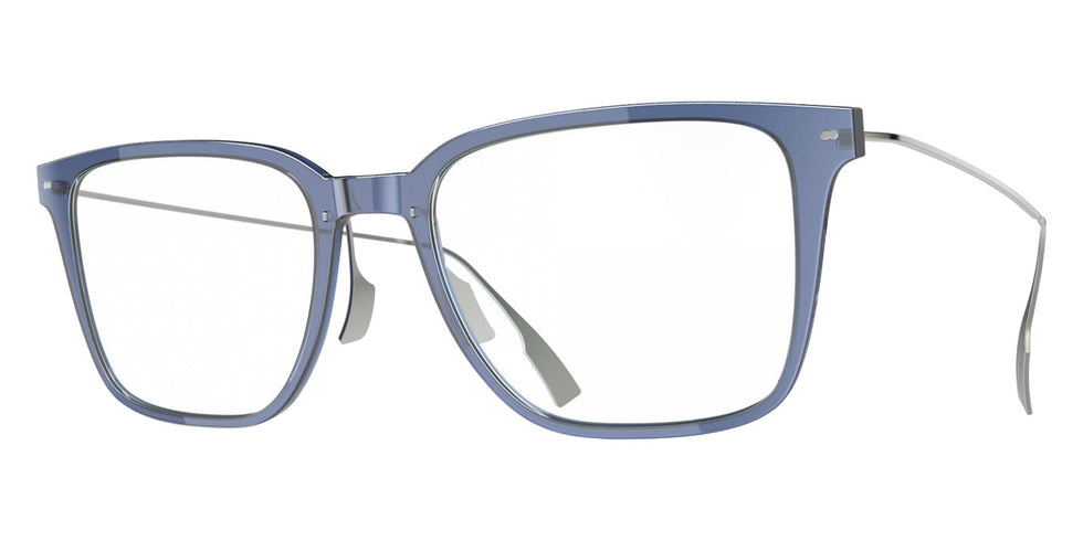 Blackfin® VITRA F3-D1 Eyeglasses BLF VITRA F3-D1 OP 19261942 56 - Shiny Classic Blue/Brushed Silver