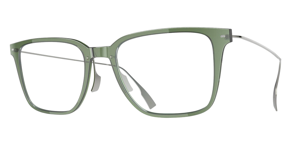 Blackfin® VITRA F3-D1 Eyeglasses BLF VITRA F3-D1 OP 19301942 56 - Shiny Cedar Green/Brushed Silver