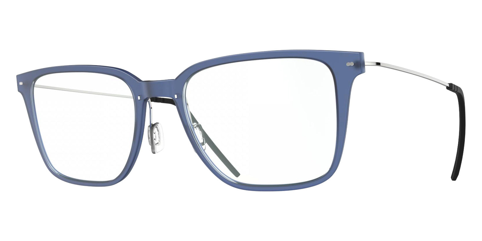 Blackfin® VITRA F3-D2 Eyeglasses BLF VITRA F3-D2 OP 19271788 56 - Matte Classic Blue/Shiny Silver