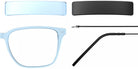 Blackfin® VITRA F3-D2 Eyeglasses BLF VITRA F3-D2 OP 19291814 56 - Matte Sky Blue/Blackfin Black