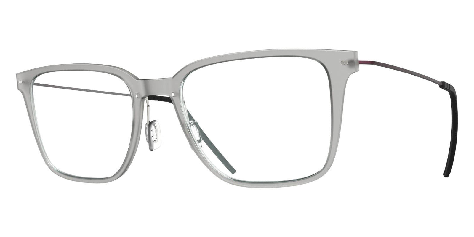 Blackfin® VITRA F3-D2 Eyeglasses BLF VITRA F3-D2 OP 19331803 56 - Matte Driftwood Gray/Damascus Burgundy