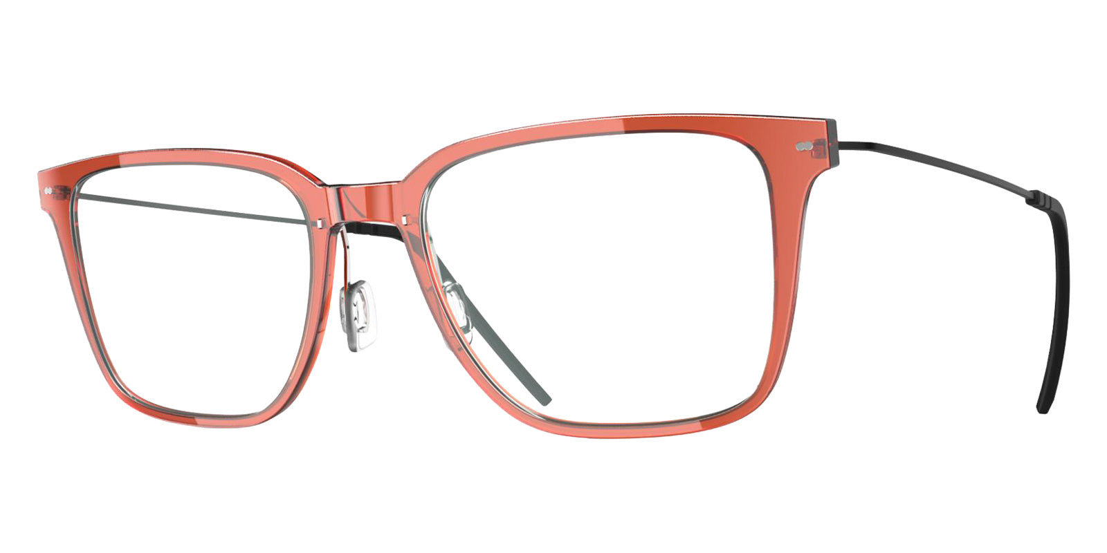 Blackfin® VITRA F3-D2 Eyeglasses BLF VITRA F3-D2 OP 19381814 56 - Shiny Mandarin Red/Blackfin Black