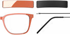 Blackfin® VITRA F3-D2 Eyeglasses BLF VITRA F3-D2 OP 19381814 56 - Shiny Mandarin Red/Blackfin Black
