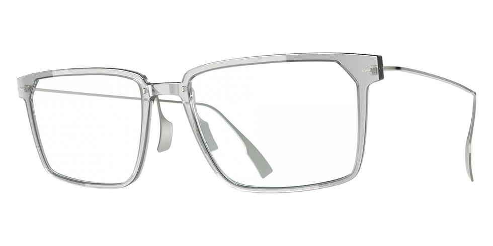 Blackfin® VITRA F4-D1 Eyeglasses BLF VITRA F4-D1 OP 19321942 54 - Shiny Driftwood Gray/Brushed Silver